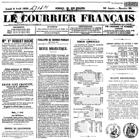Le Courrier Stamp IOD - retired special