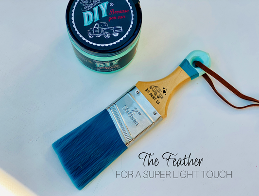 DIY Paint Brush The Feather
