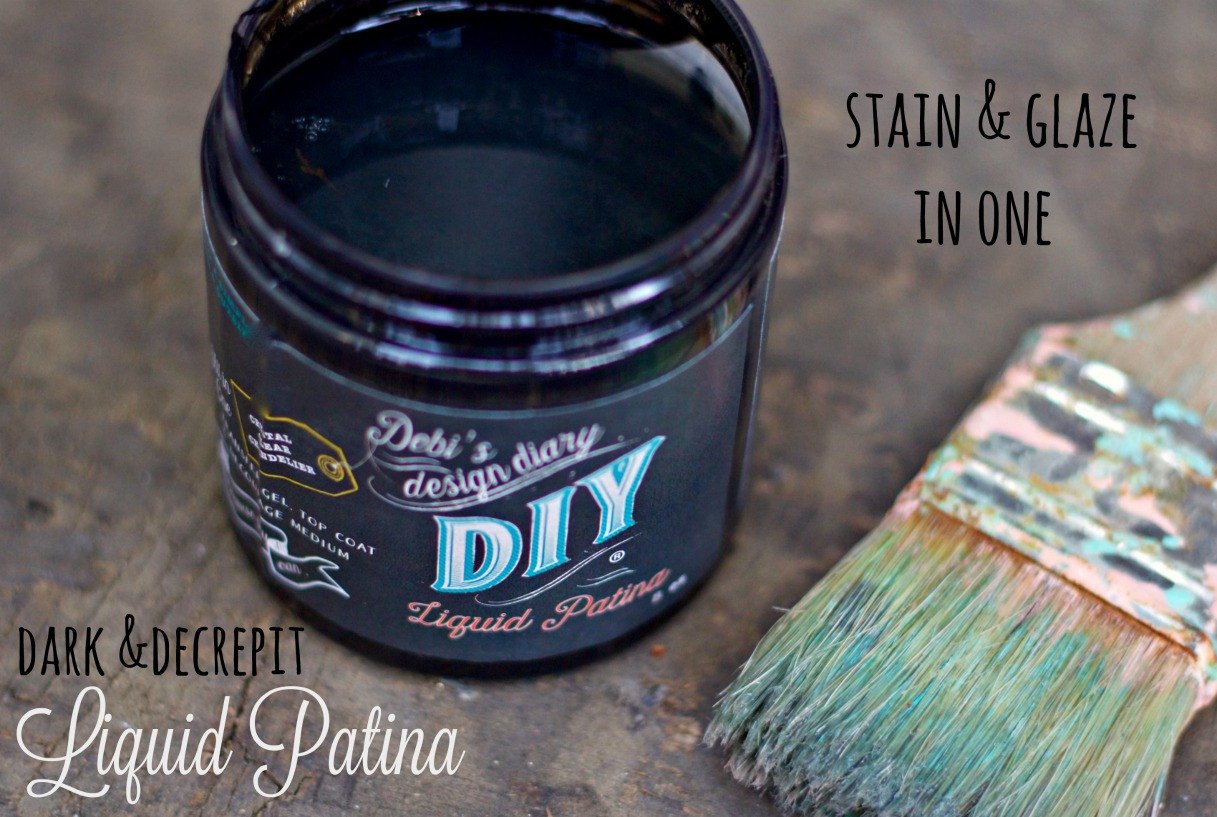 Dark & Decrepit Liquid Patina (Brush on Enhancement) DIY PAINT