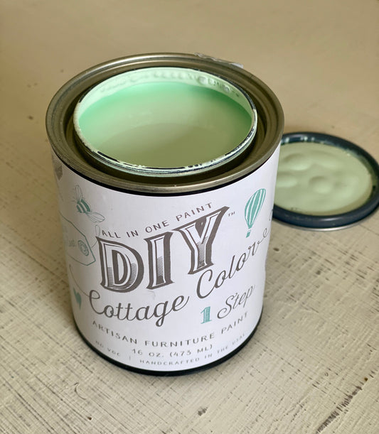 DIY Cottage Color- Vintage Mint