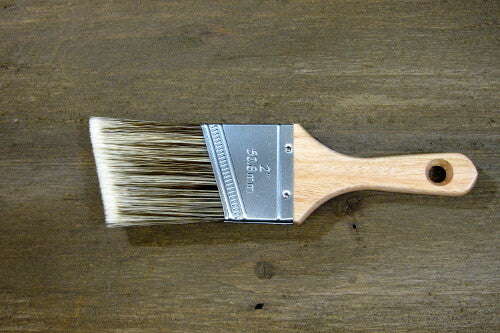 Plush Shorty Angled Brush - 2 inch angled flat
