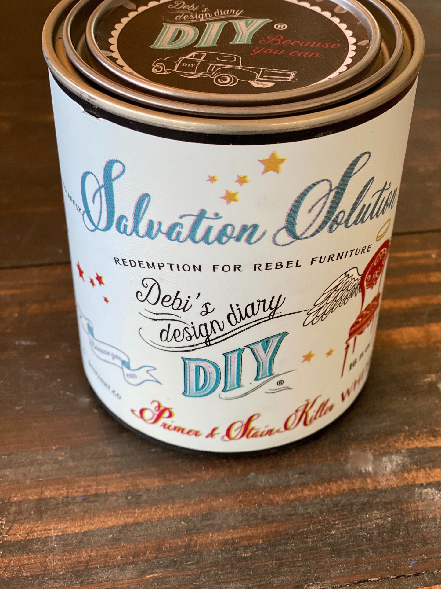 Salvation Solution White DIY PAINT